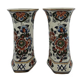 Delft Polychrome Holland porcelain cabinet set