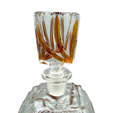 Vintage 1960’s Art Deco Crystal Decanter