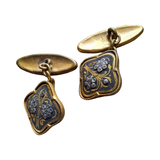 Vintage 1960’s Spanish Damascene Cufflinks