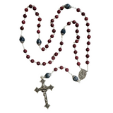 Ruby and Sapphire Rosary