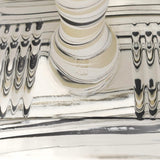 Marbled Nerikomi Tokoname-yaki Trapezoidal Teapot