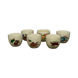 Vintage Japanese Zodiac Sake Cup 12pcs Set