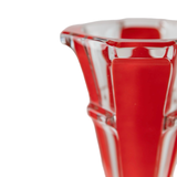 Vintage 1970’s Murano Red Glass Vase