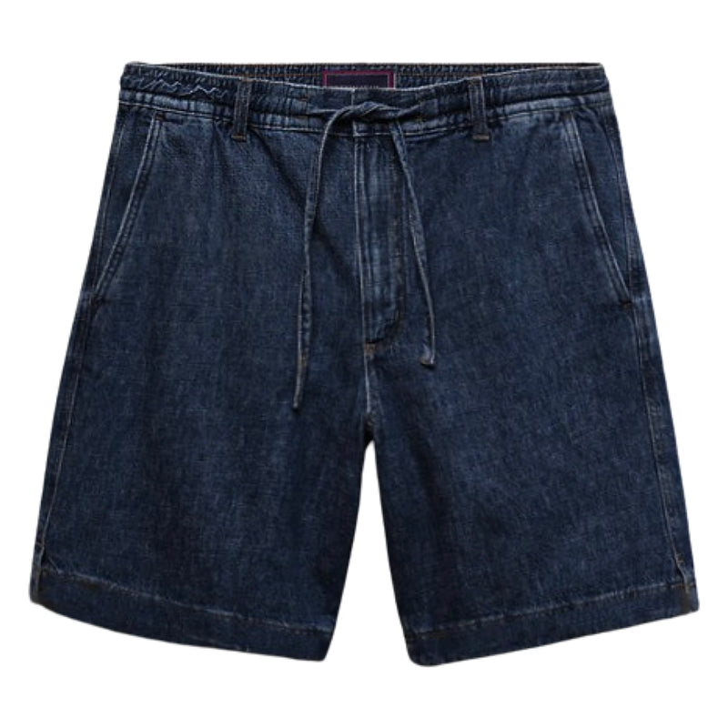 Japanese Denim Drawstring Shorts (Made to Order)