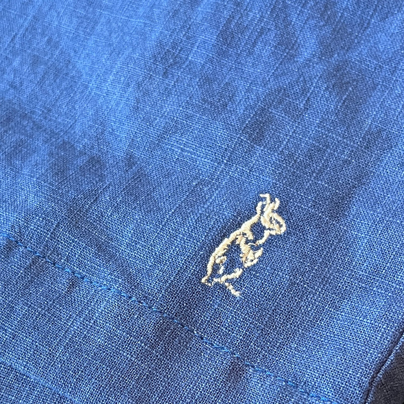 Japanese Linen Shorts - Blue