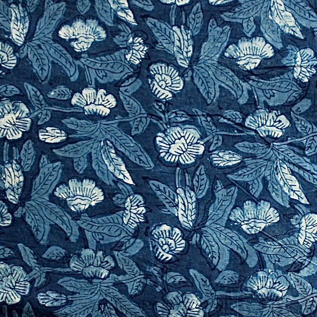 Block Print - INDIGO