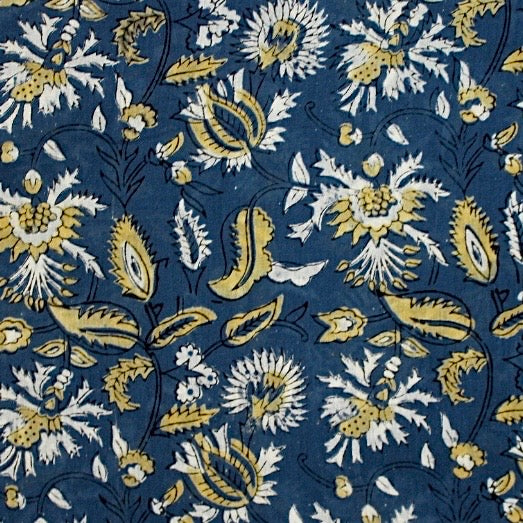 Block Print - INDIGO