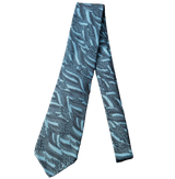 “Art” WAVE HEAD Tie & Pocket Square Sax