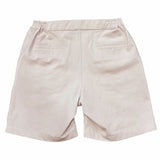 WASHED COTTON SHORTS - LIGHT PINK