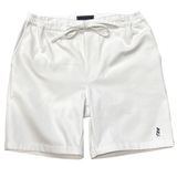 JAPANESE COTTON DENIM SHORTS - WHITE