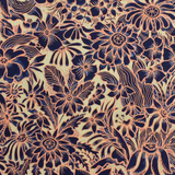 Wigmore - Navy & Peach