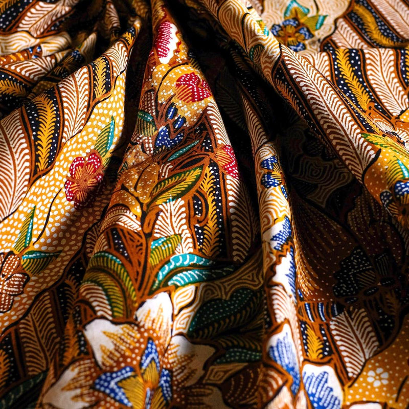 "Kupu Seritan" Motif Hand Drawn Indonesian Cotton Batik Tulis