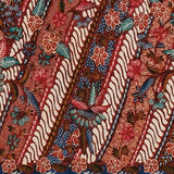 "Dlorong Liris” Motif from Sidomukti Hand Drawn Indonesian Cotton Batik Tulis