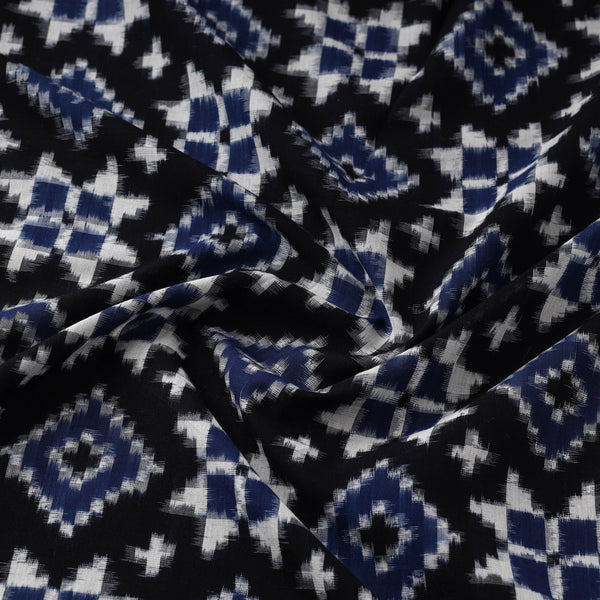 HANDLOOM DOUBLE IKAT - 2511/27 (BLACK/BLUE)