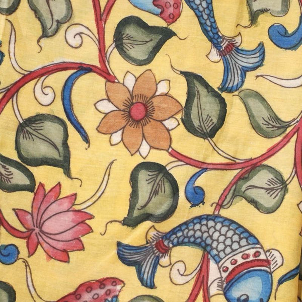 Hand Painted Kalamkari Silk