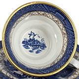 Vintage 1940’s Booths Real Old Willow Teacup with Saucer