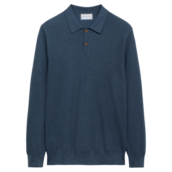 "ANDREW" LONG SLEEVE POLO SHIRT