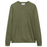 Cotton Blend Knit Sweater