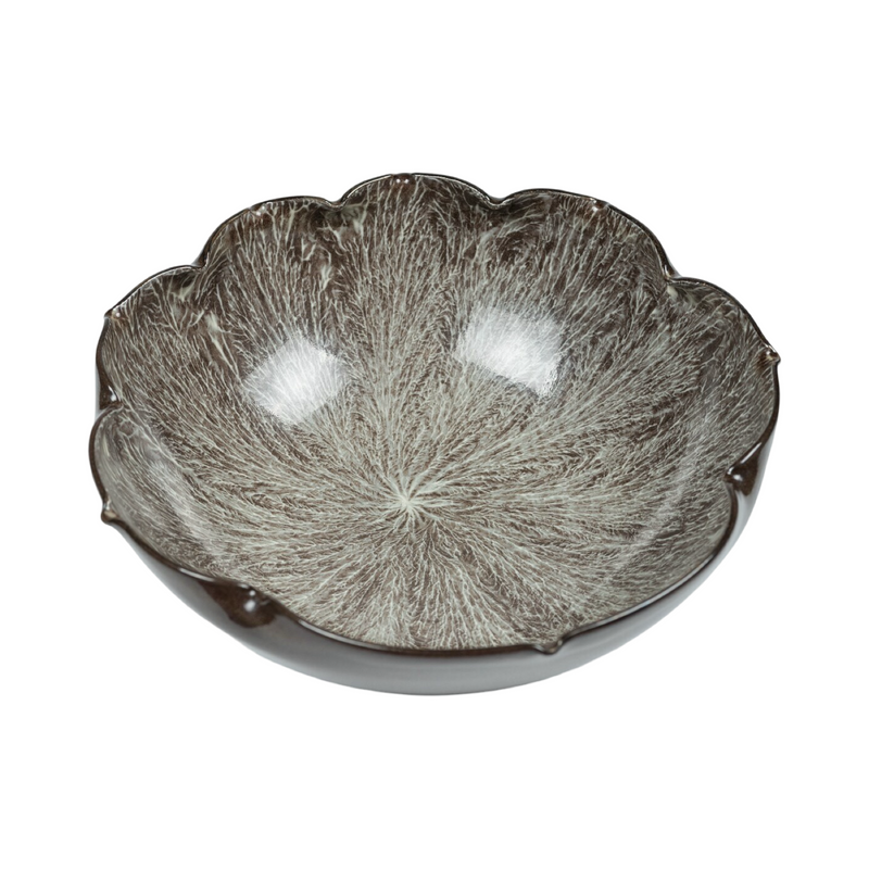 Utsutsugawa Confectionery Bowl with Brush Decoration