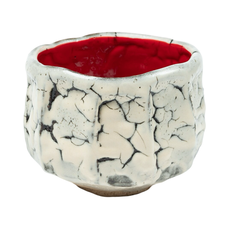 Shino Lacquered Chawan