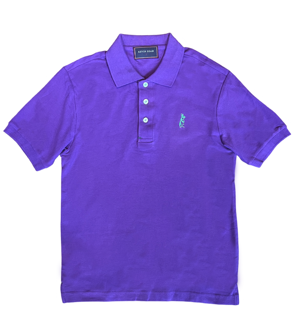 The Classic Kevin Seah Polo Shirt - Purple