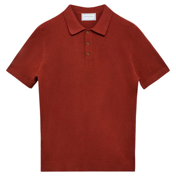 COTTON KNIT POLO SHIRT