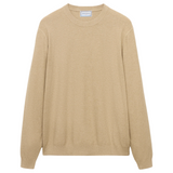 Cotton Blend Knit Sweater