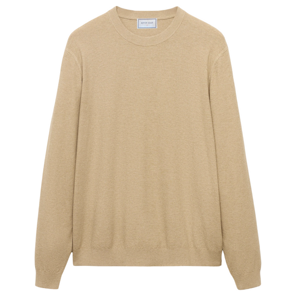 Cotton Blend Knit Sweater