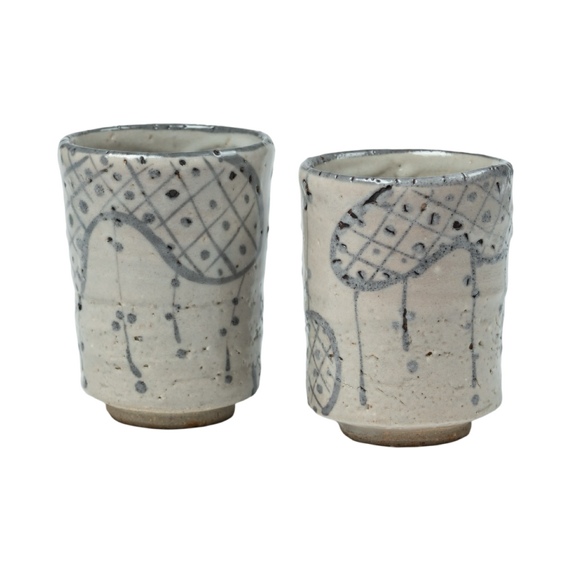 Pair of Yunomi E-garatsu Cups