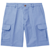 Cotton Linen Cargo Shorts (Made to Order)