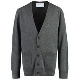 "CLAUDIO" MERINO WOOL CASHMERE BLEND CARDIGAN