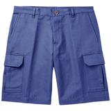 Cotton Linen Cargo Shorts (Made to Order)