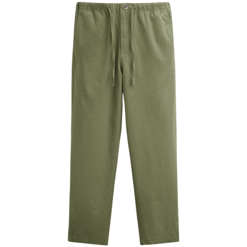 Cotton Linen Drawstring Trousers (Made to Order)