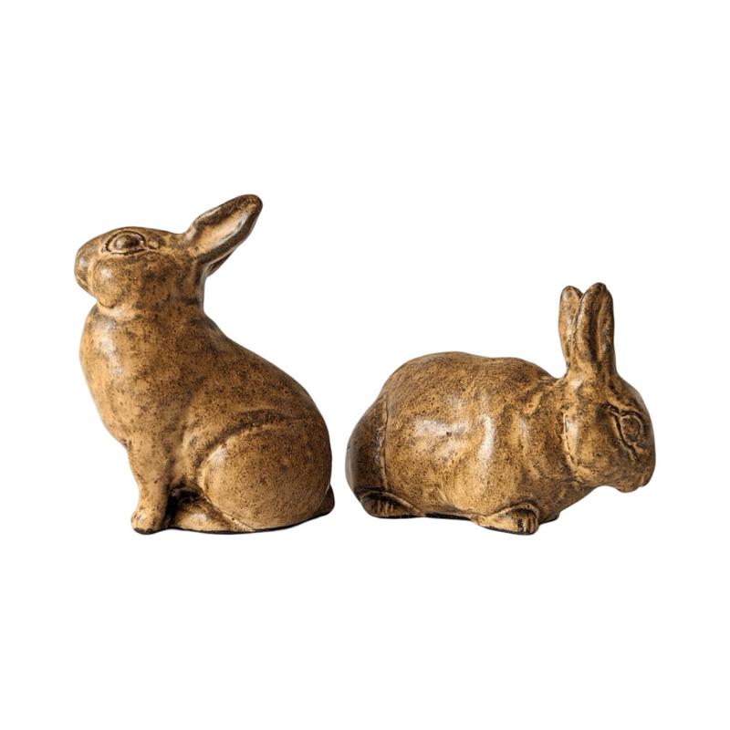 Vintage 1960s Pair of Rabbits - Dissing