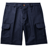 Cotton Linen Cargo Shorts (Made to Order)