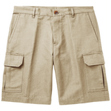 Cotton Linen Cargo Shorts (Made to Order)