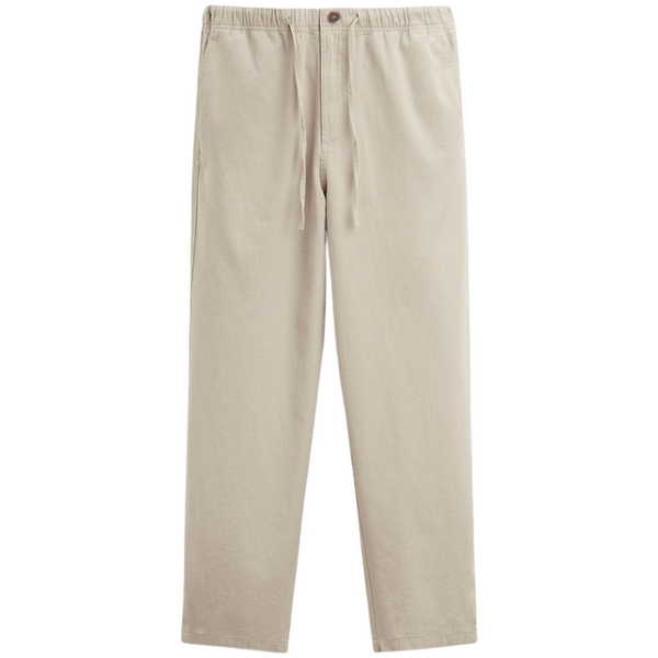 Cotton Linen Drawstring Trousers (Made to Order)