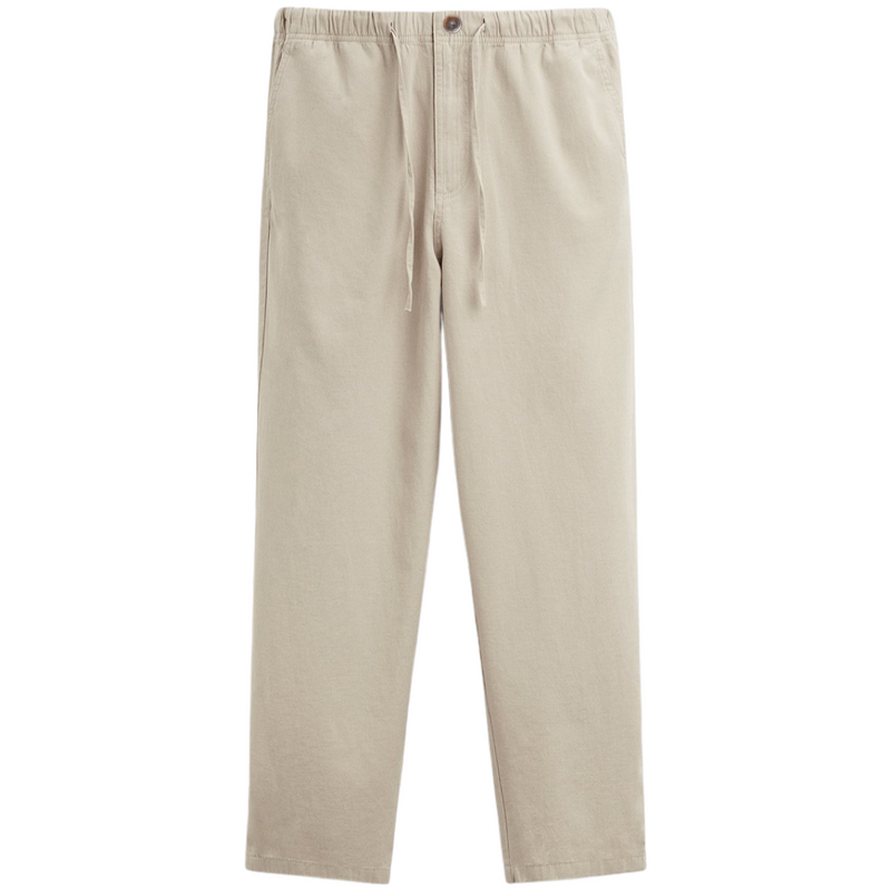 Cotton Linen Drawstring Trousers (Made to Order)
