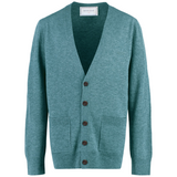 "CLAUDIO" MERINO WOOL CASHMERE BLEND CARDIGAN