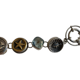 VINTAGE STERLING SILVER NAUTICAL BRACELET