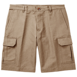 Cotton Linen Cargo Shorts (Made to Order)