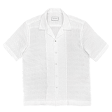 "SHO" Japanese COTTON BLEND Short Sleeve Shirt (Made To Order)