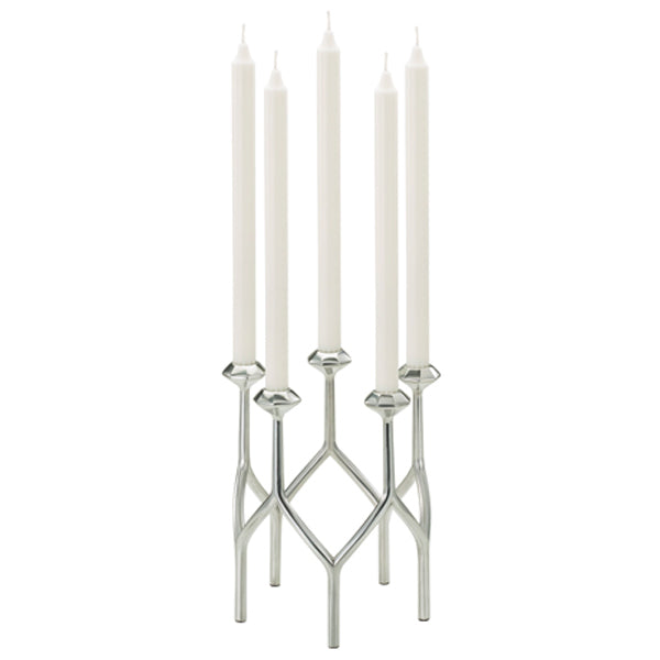 Crystalline 5-Arm Candelabra