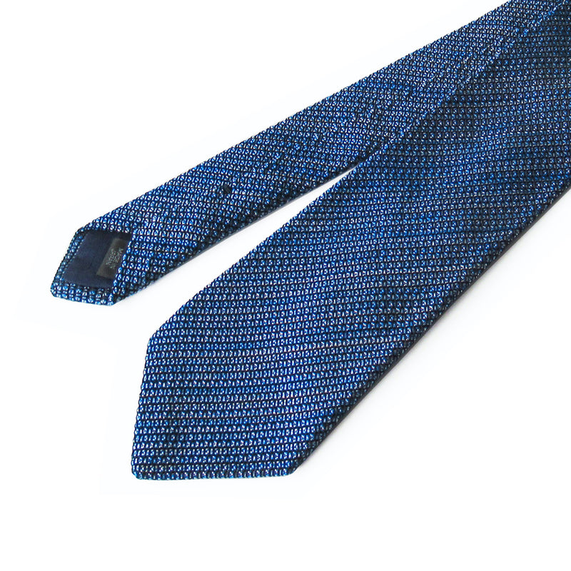 Kasuri Mix Thai Tie (Blue x White)