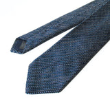 Kasuri Mix Thai Tie (Navy x White)