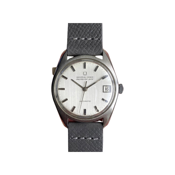 Vintage 1960s Polerouter Date Automatic Micro Rotor
