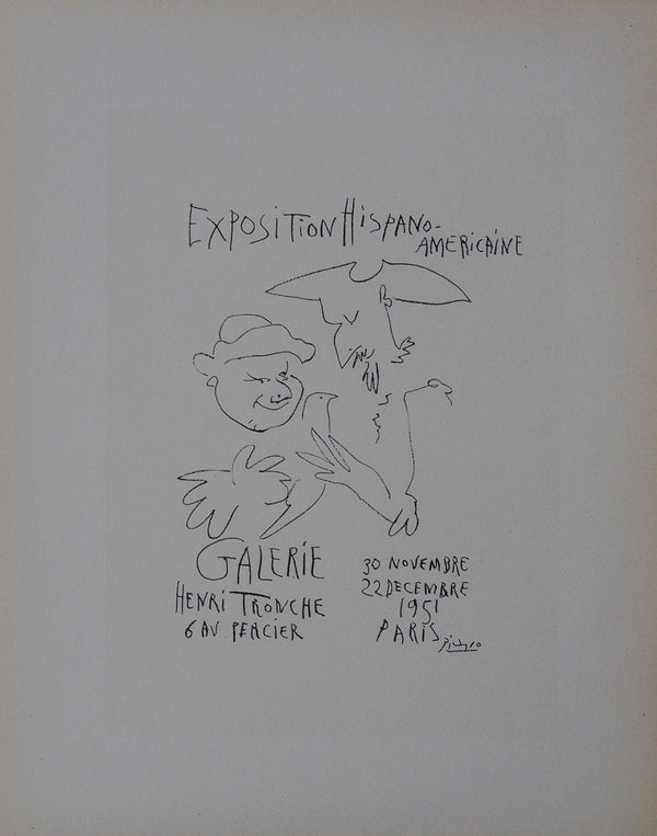 Original Lithograph - 'Exposition Hispano-Americaine' 1959