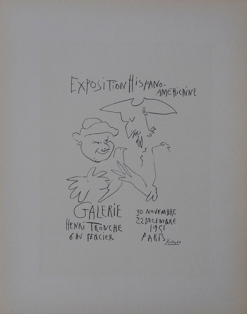 Original Lithograph - 'Exposition Hispano-Americaine' 1959