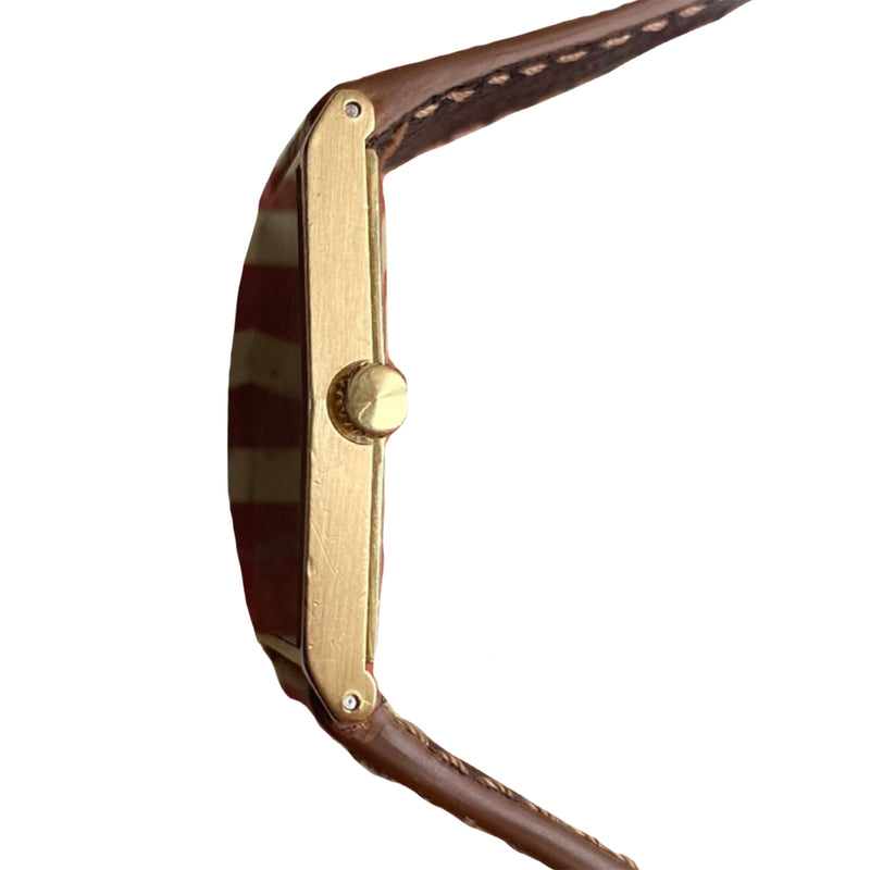 Vintage 1970s Rolex Cellini 18K Yellow Gold Tonneau
