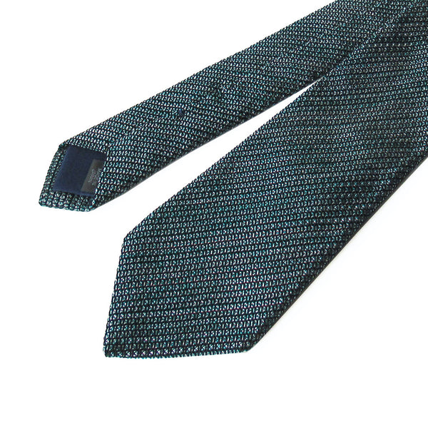 Kasuri Mix Thai Tie (Green x White)